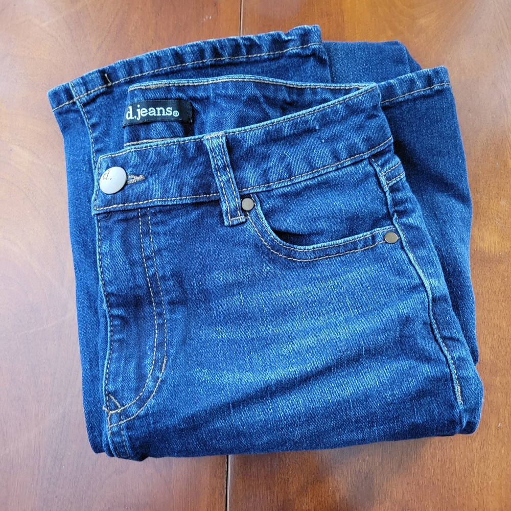 D. Jeans Womens Blue Denim Jeans